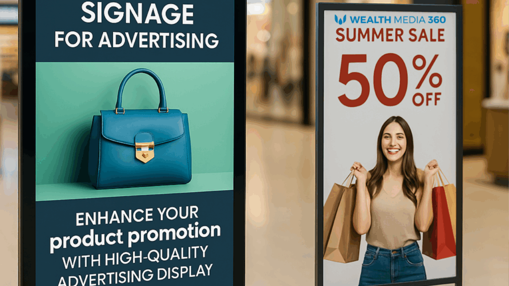 เช่า digital signage สำหรับโฆษณา ด้วยระบบป้ายดิจิทัล ติดตั้งจอโฆษณา และเปรียบเทียบราคาเช่าอย่างมืออาชีพ