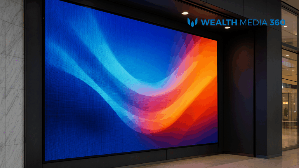 digital signage display indoor