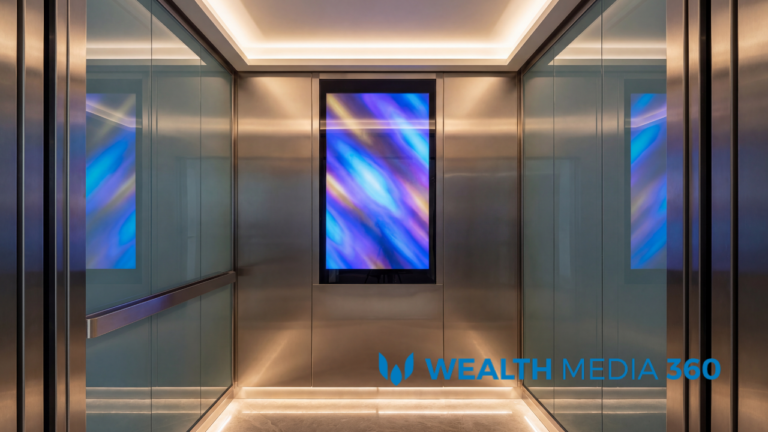 Digital Signage ลิฟต์