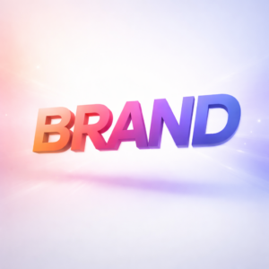 การสร้างแบรนด์ Typography Branding